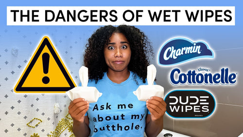 The Hidden Dangers of Flushable Wipes (Wet Wipes vs Bidet)
