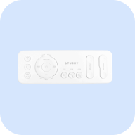 Thumbnail of a TushyAURA bidet remote on a blue background