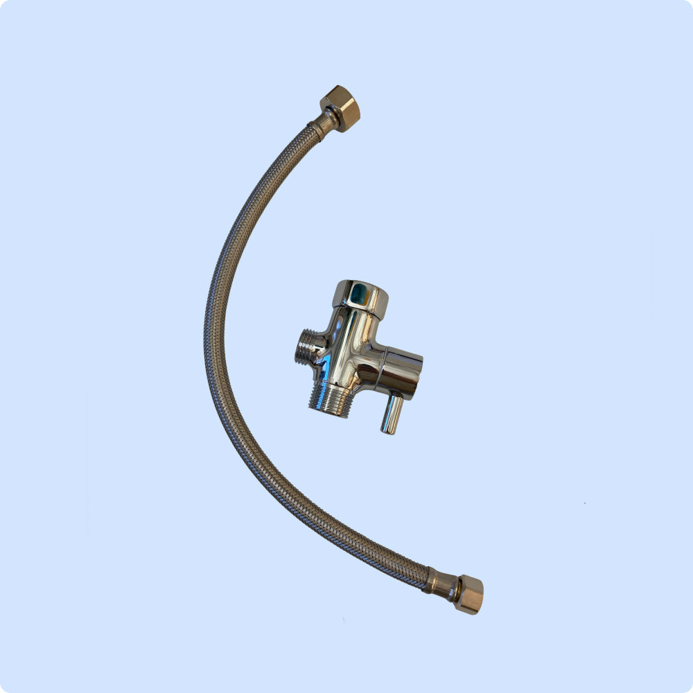 Childproofing Kit: Mega Adapter with Shutoff Valve and Compatible Hose Parts & Accessories TUSHY