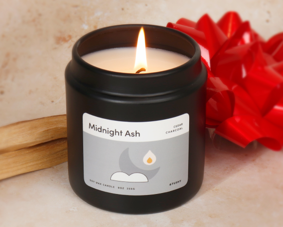 Midnight Ash Bathroom Candle Bathroom Accessories TUSHY