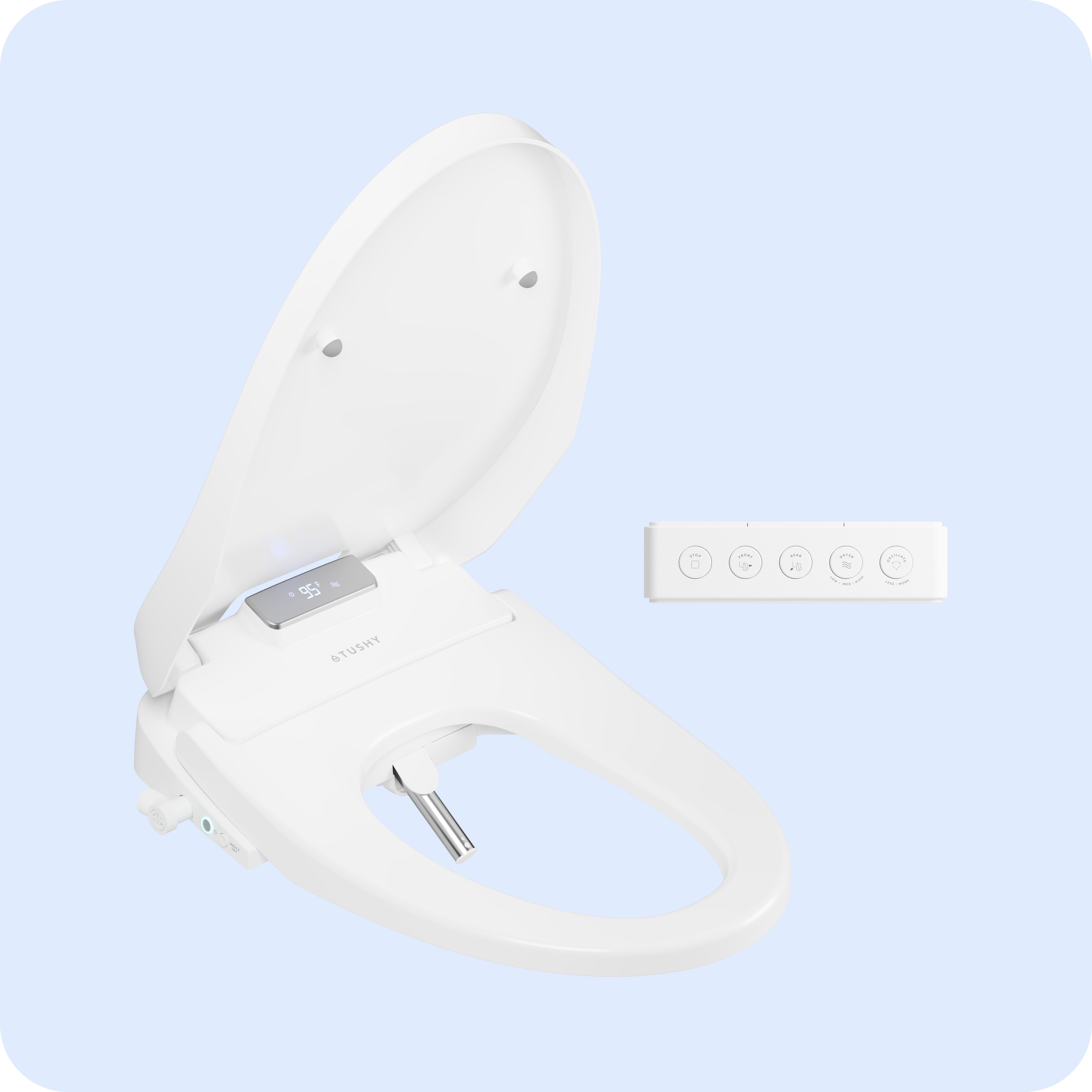 Aura by TUSHY Electric Bidet Attachment TUSHY
