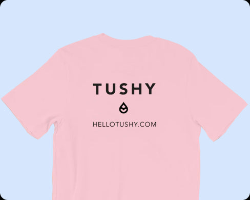 TUSHY Butthole Shirt