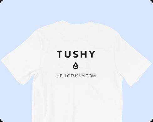 TUSHY Butthole Shirt