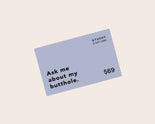 TUSHY gift card for $69 that reads "Ask me about my butthole."