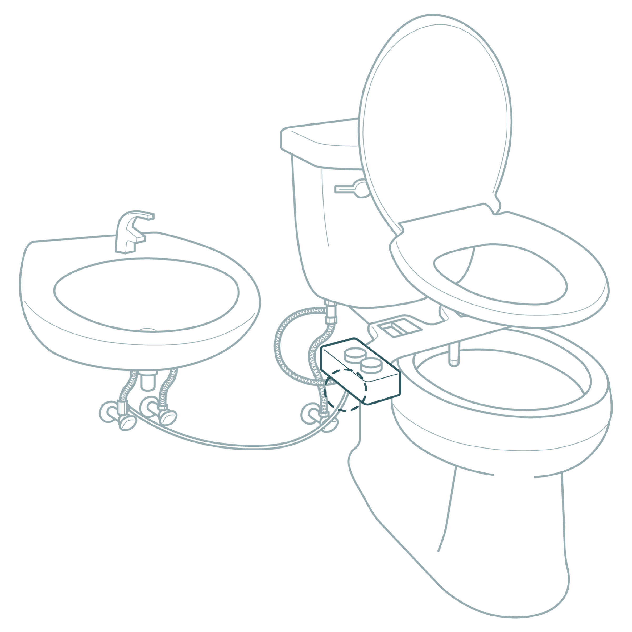 Hot Water Inlet Cap for Spa Parts & Accessories TUSHY