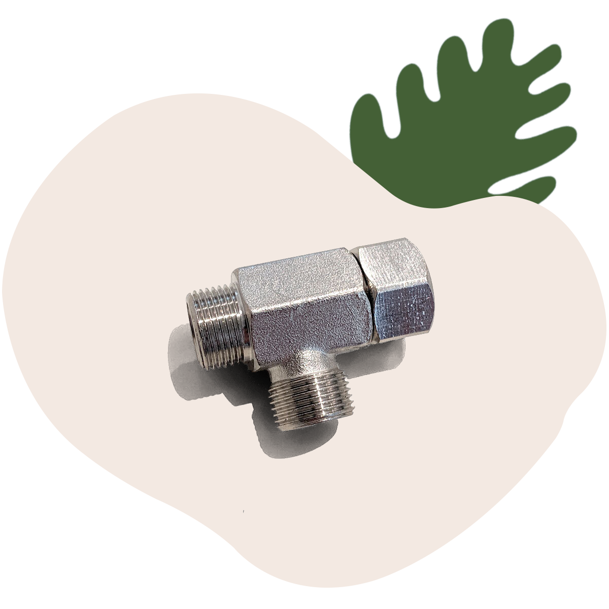 Brass Mini Adapter for 3/8" Connections for Wave and Oasis Parts & Accessories TUSHY