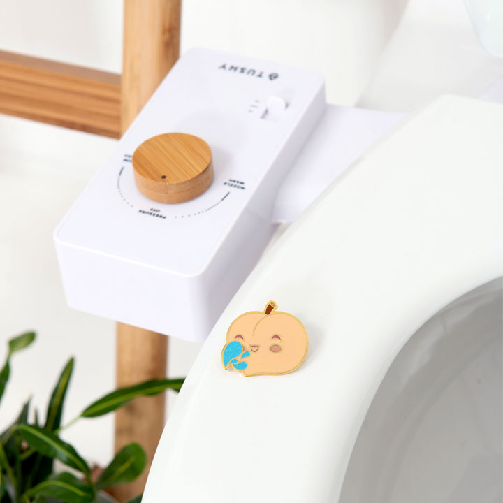 Peach Pin Merch TUSHY