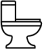 Illustration of a toilet