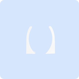 White bumper pads on a Light blue background
