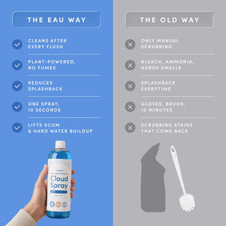 Cloud Spray Foaming Toilet Cleanser