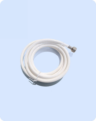 9' Polyurethane Hose with Single Brass 3/8" Compression Fitting Parts & Accessories Tushy
