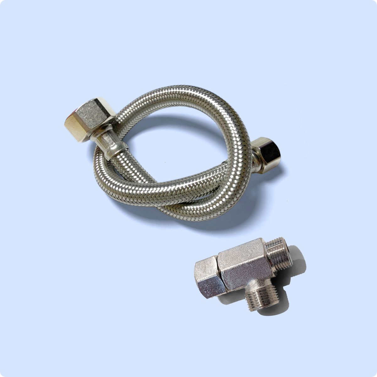 Electric Bidet Skirted Toilet Kit for 3/8