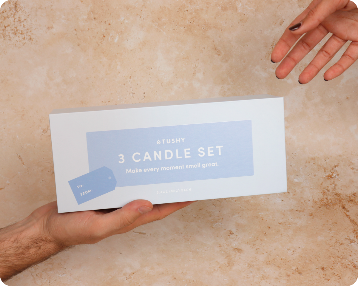 Bathroom Candle Gift Trio