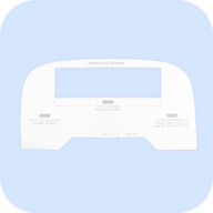 Mounting template