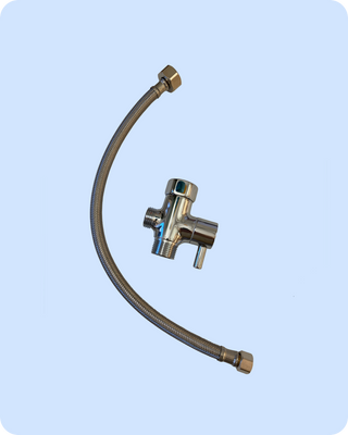 Childproofing Kit: Mega Adapter with Shutoff Valve and Compatible Hose Parts & Accessories TUSHY