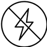 No electricity icon