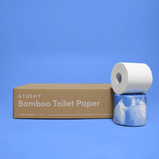 Premium White Bamboo Toilet Paper