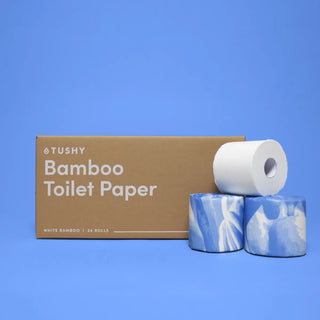 Premium White Bamboo Toilet Paper