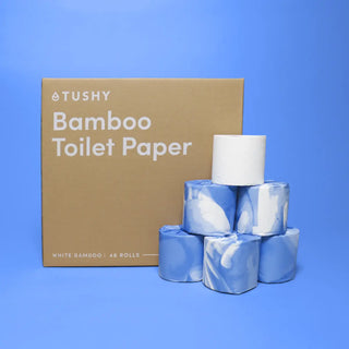 Premium White Bamboo Toilet Paper
