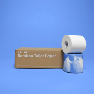 Premium White Bamboo Toilet Paper