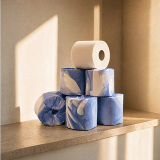 Premium White Bamboo Toilet Paper