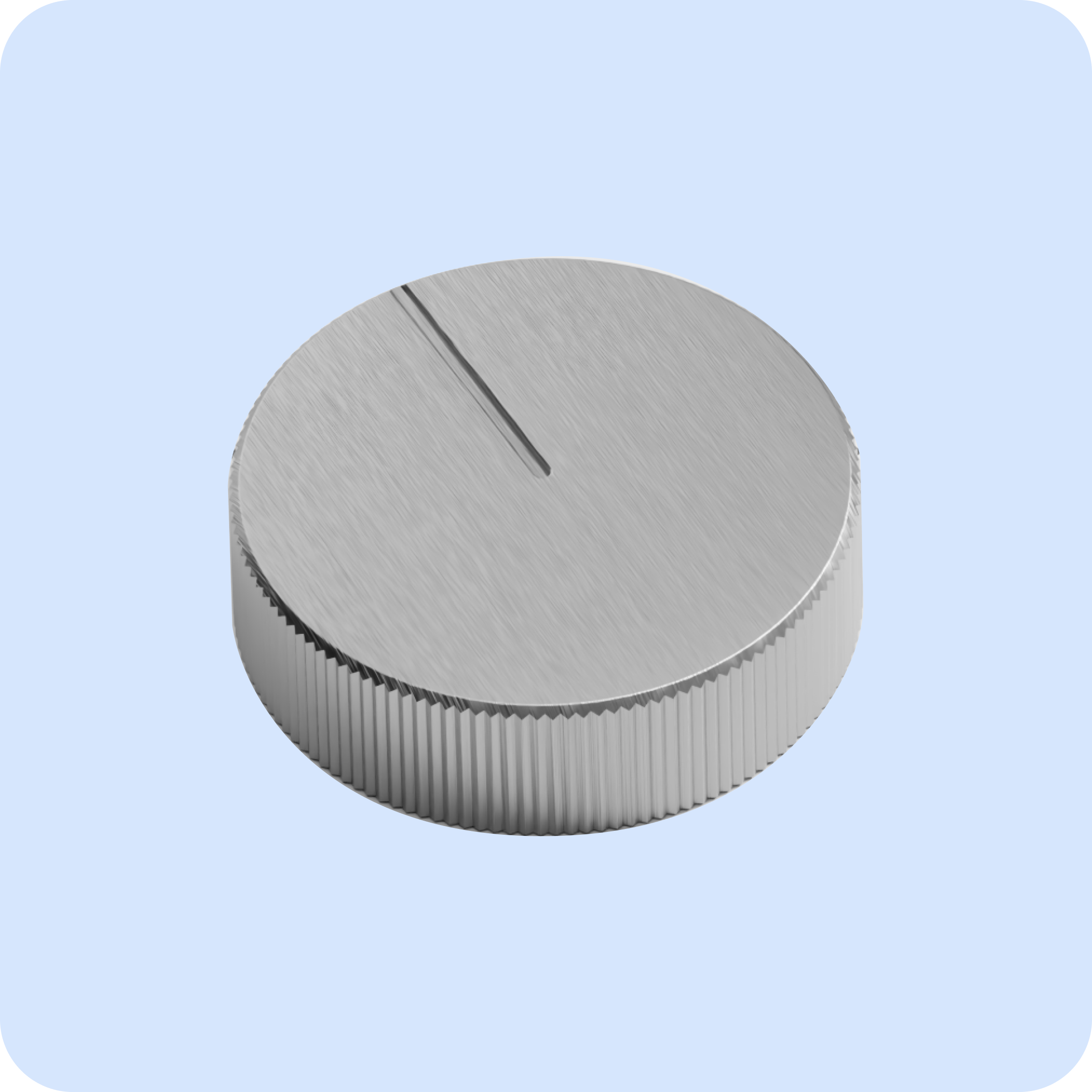 4.0 Pressure Knob: Brushed Nickel