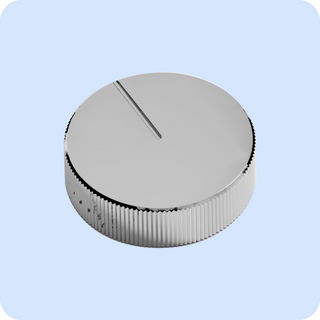 4.0 Pressure Knob: Chrome