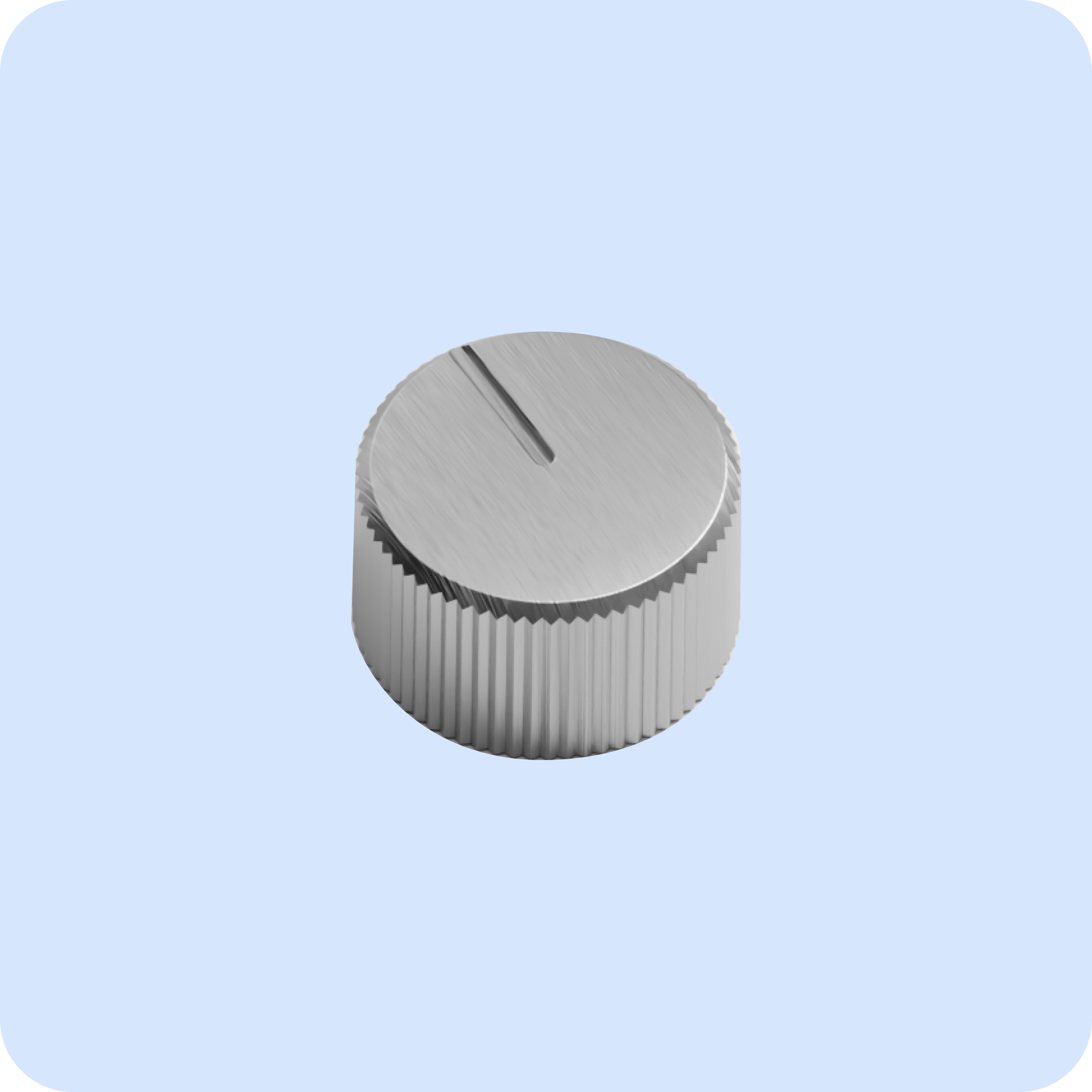 4.0 Adjustable Nozzle Knob: Brushed Nickel