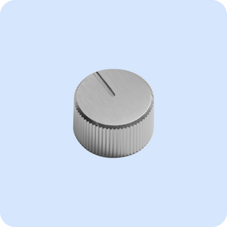 4.0 Adjustable Nozzle Knob: Brushed Nickel