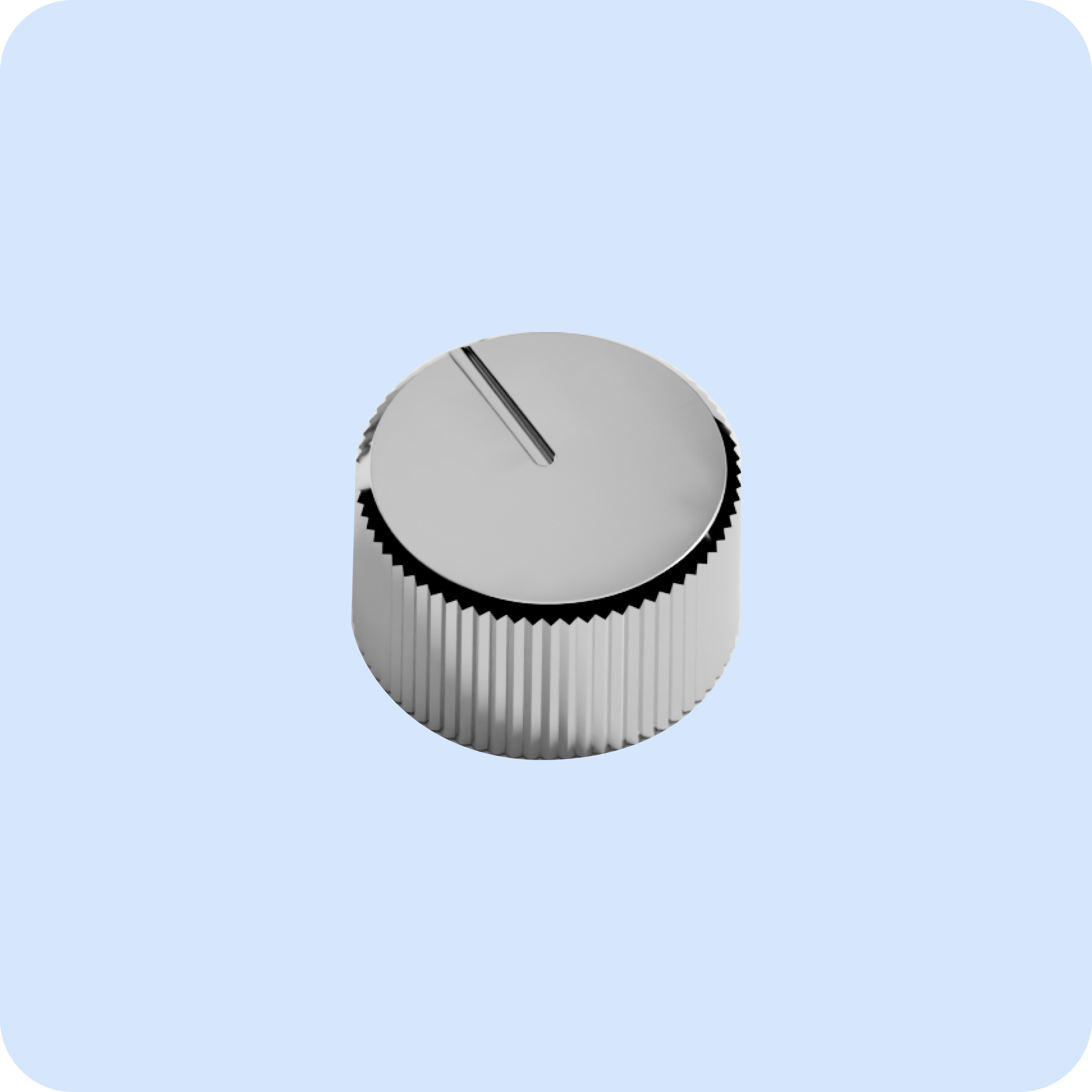 4.0 Adjustable Nozzle Knob: Chrome