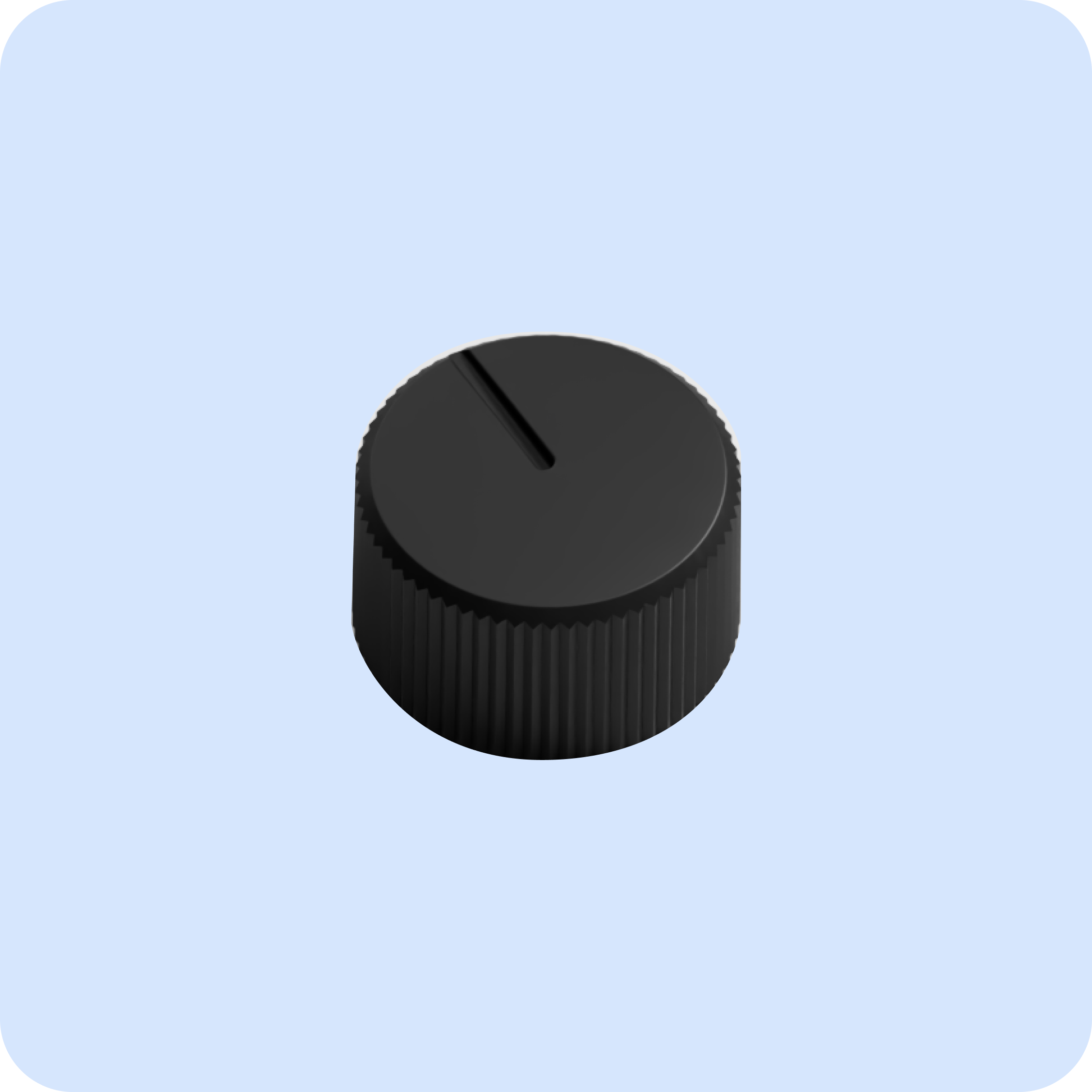 4.0 Adjustable Nozzle Knob: Matte Black