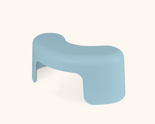 TUSHY Arc Toilet Stool Bathroom Accessories TUSHY Glacier