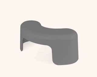 TUSHY Arc Toilet Stool Bathroom Accessories TUSHY Charcoal