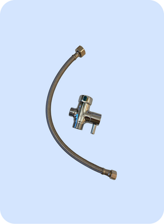 Childproofing Kit: Mega Adapter with Shutoff Valve and Compatible Hose Parts & Accessories TUSHY