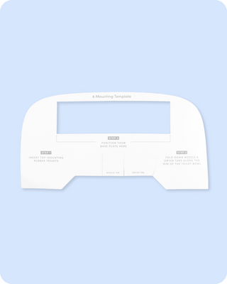 Mounting Template for Aura/Cloud/Cloud+ Parts & Accessories TUSHY