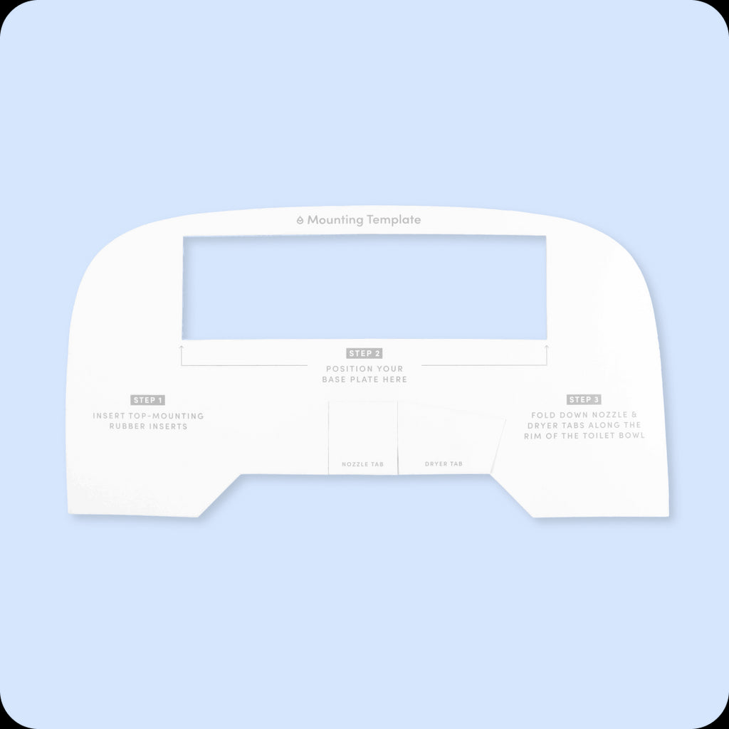 Mounting Template for Aura/Cloud/Cloud+ Parts & Accessories TUSHY