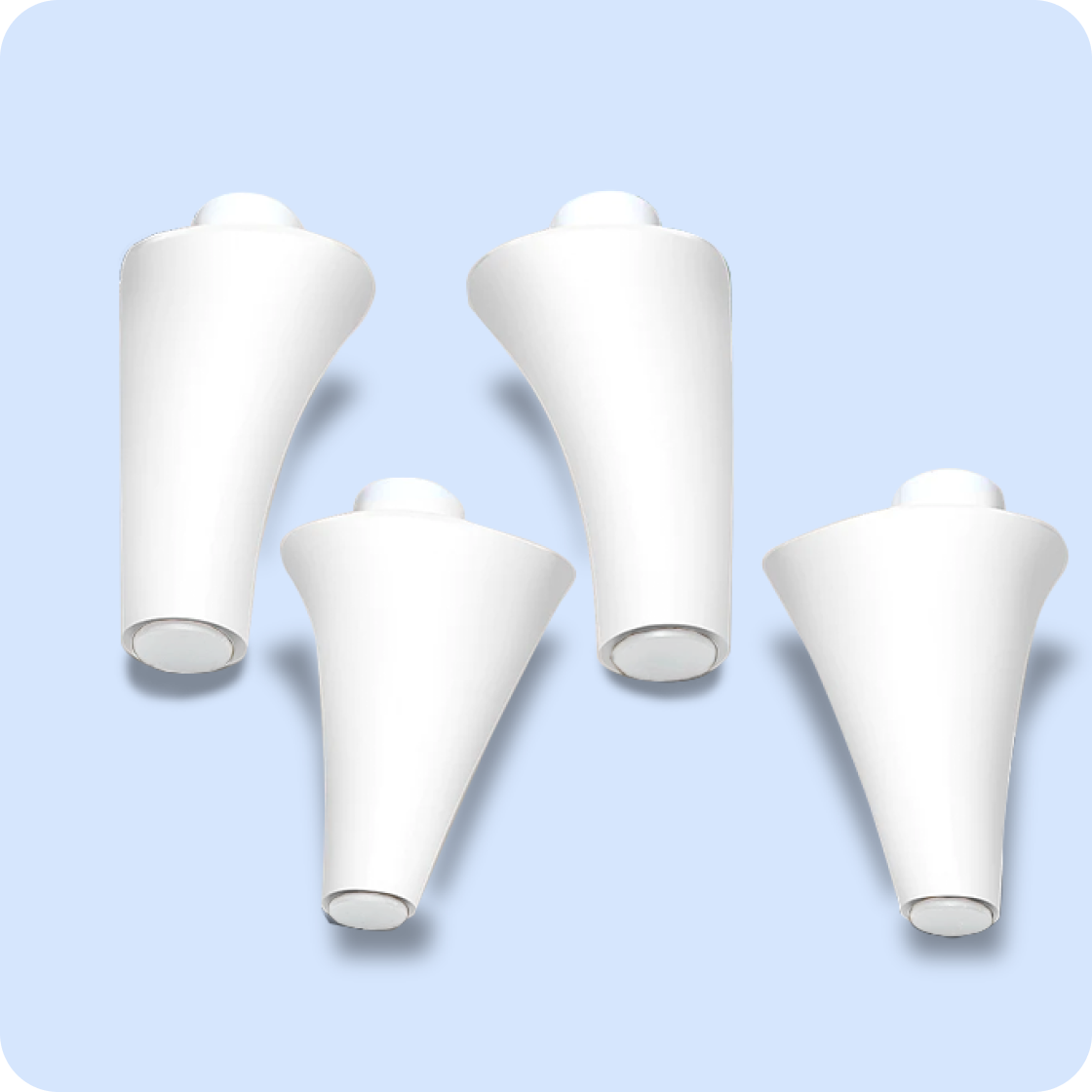 Ottoman Legs (Set of Four) Parts & Accessories TUSHY White Original