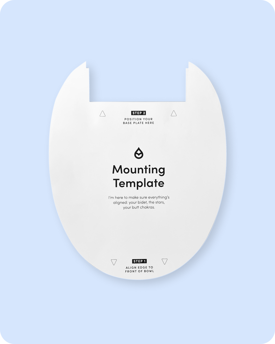 Round Mounting Template for Wave/Oasis