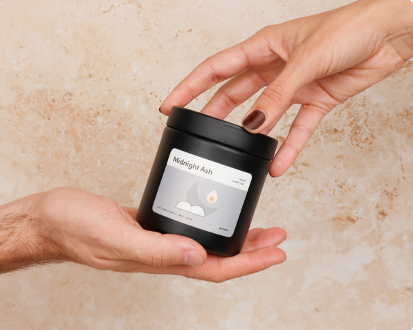 Midnight Ash Bathroom Candle Bathroom Accessories TUSHY