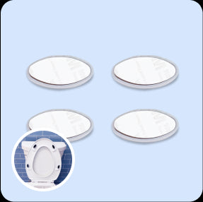 Universal Toilet Seat Bumpers