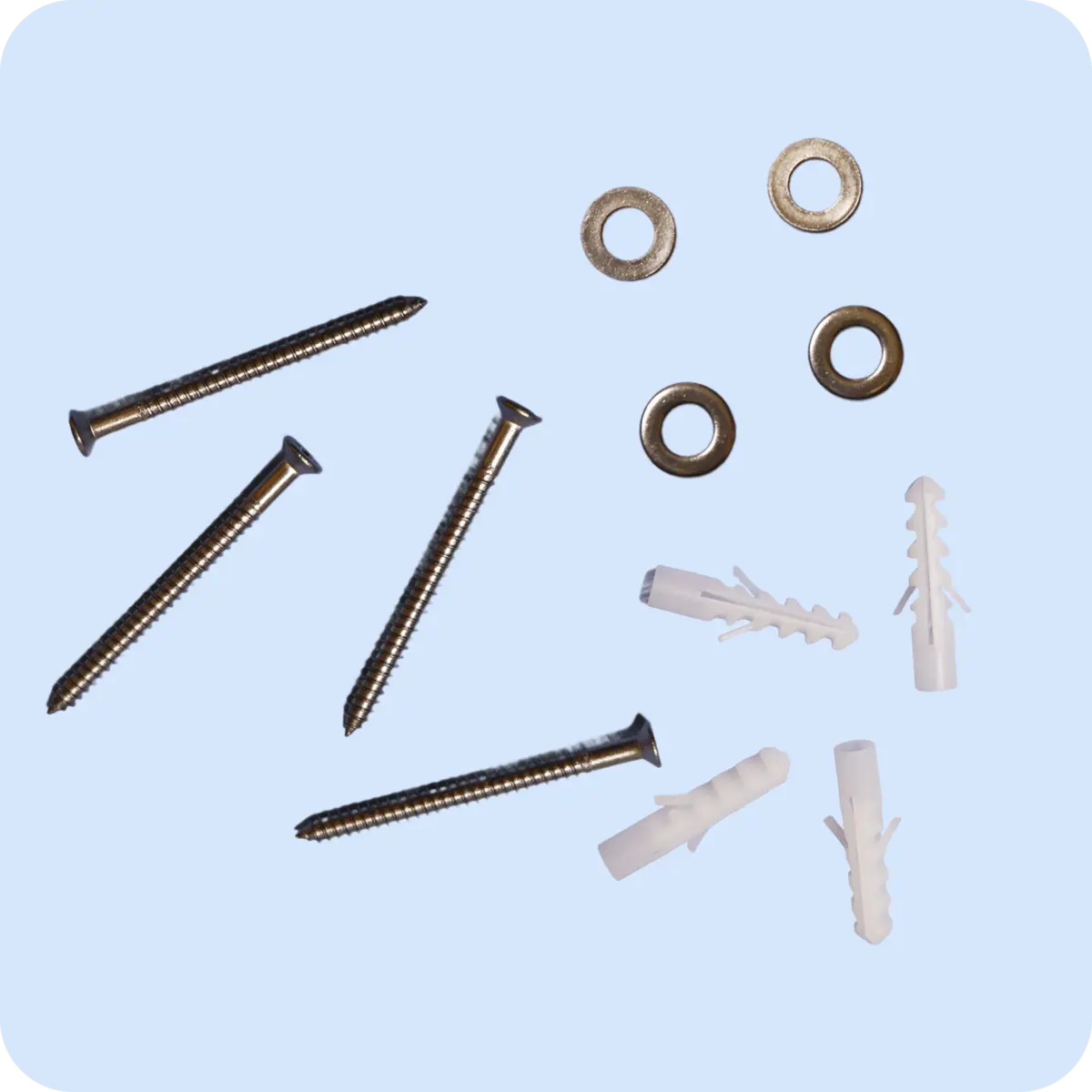 Eau Toilet Flange Mounting Kit