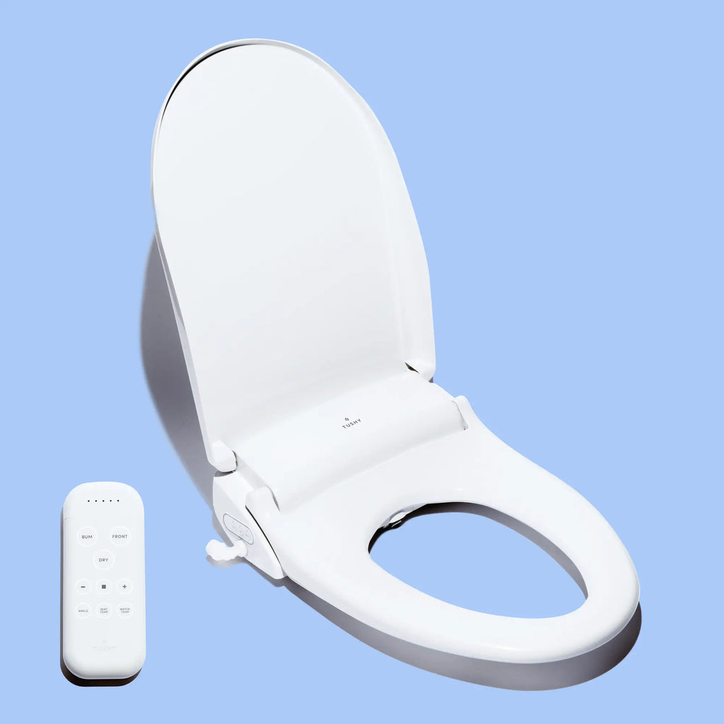 TUSHY Ace elongated bidet seat and remote