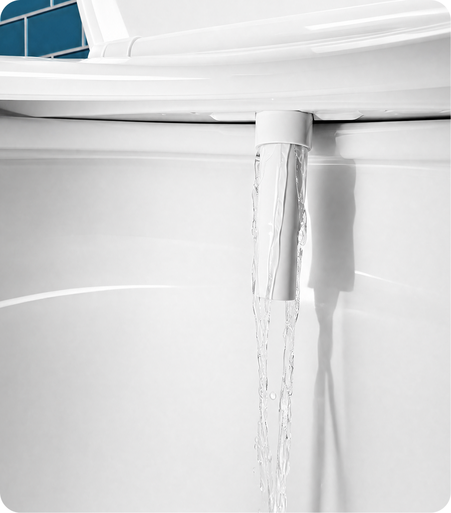 Patented SmartSpray™ nozzle. 