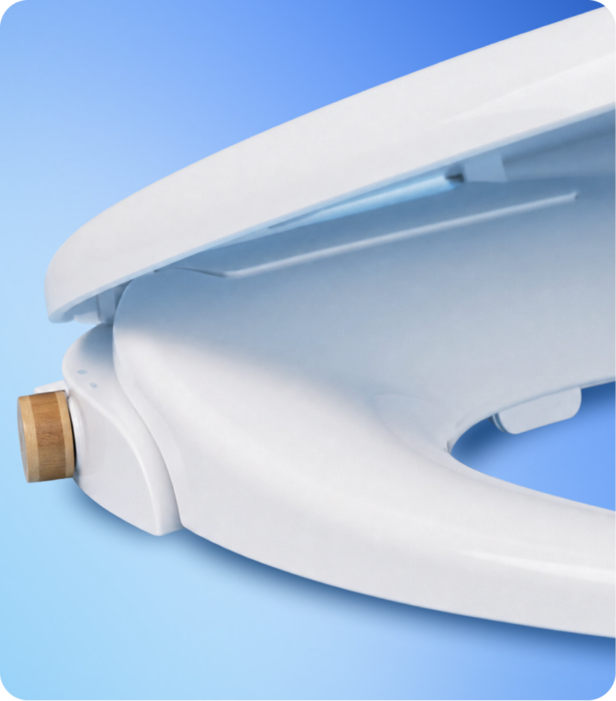 Slam-proof lid, ergonomic seat.