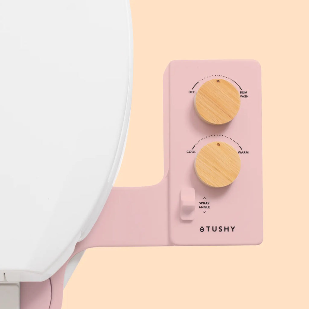 TUSHY Spa 3.0 - Pink/Bamboo