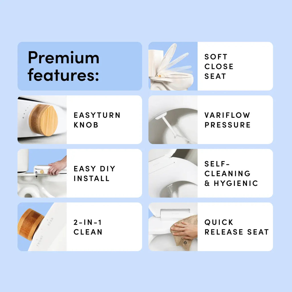 TUSHY Wave - Platinum / Round