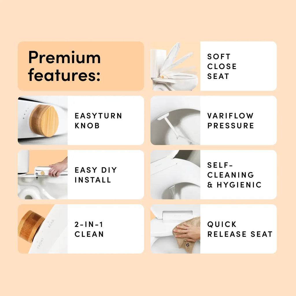 TUSHY Oasis - Bamboo / Round