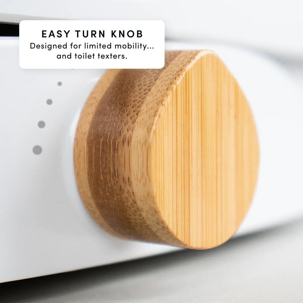 TUSHY Wave - Bamboo / Round