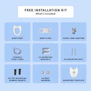 TUSHY Wave - Bamboo / Round