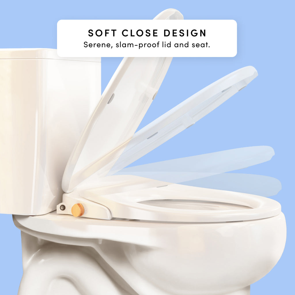 TUSHY Wave - Platinum / Elongated